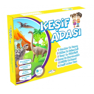 Keşif Adası 5 Yaş Eğitim Seti